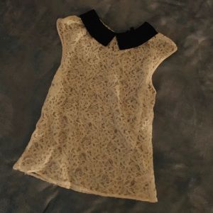 White lace express blouse